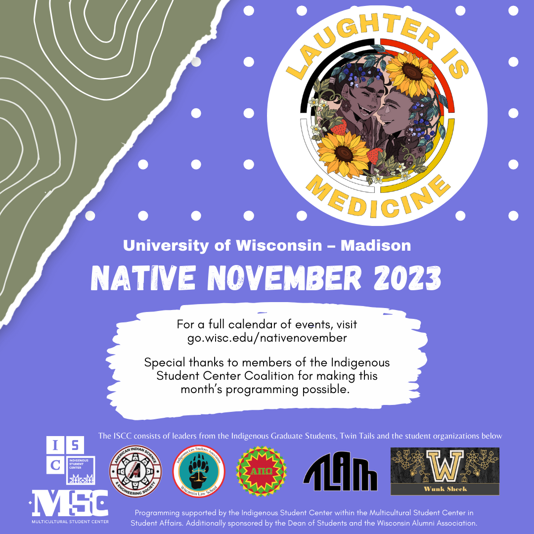 National Native American Heritage Month poster