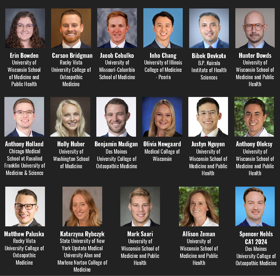 Introducing our 2024 Residency Matches – Department of Anesthesiology ...