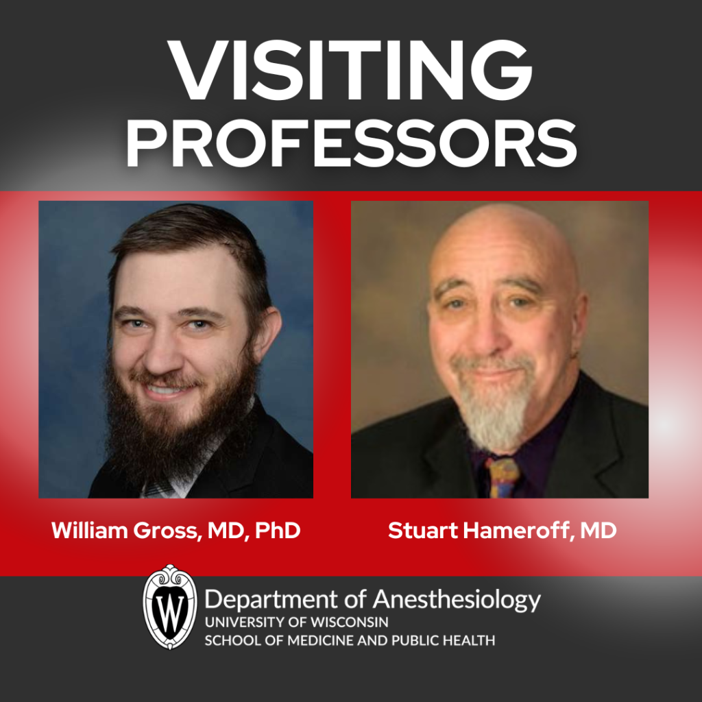 The department welcomed two visiting professors this February ...