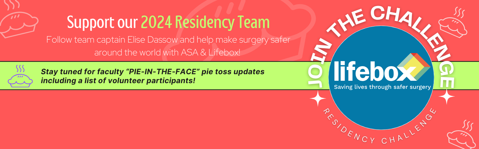 2024 Residency Lifebox Challenge Hero graphic