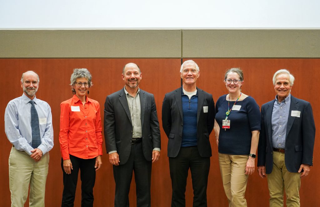 Photo of leaders at the UW Health Sustainability Celebration in October 2024.