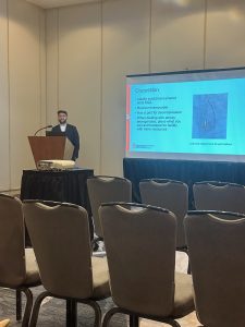 Photo of Dr. Irfanullah presenting at MARC.