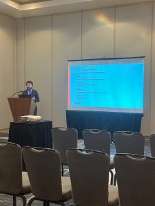 Photo of Dr. McArdle at MARC.