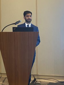 Photo of Dr. Singh at MARC.