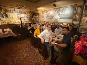 Photo of resident dinner at MARC.
